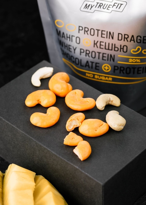 Протеиновое драже с кешью и манго MyTrueFit, 100 г