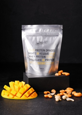 Протеиновое драже с кешью и манго MyTrueFit, 100 г