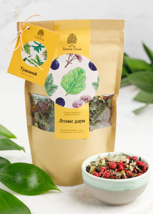 ★ Москва ★ Чайный напиток «Лесные дары», 50 г