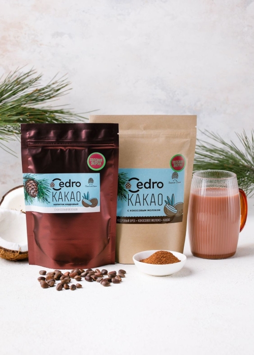 Кедровый напиток с кокосовым молоком, 250 г