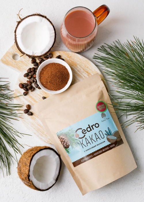 Кедровый напиток с кокосовым молоком, 250 г