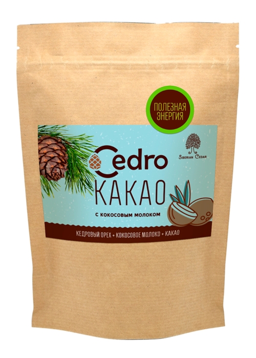 Кедровый напиток с кокосовым молоком, 250 г