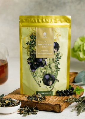 Чайный напиток Саган-дайля с зелёным чаем, смородиной и чабрецом, 50 г