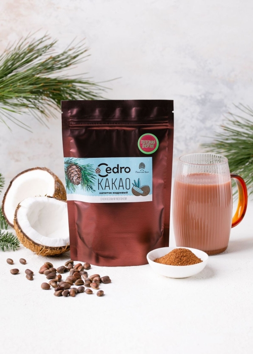 Кедровый напиток с кокосовым молоком, 120 г