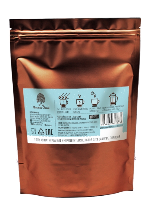 Кедровый напиток с кокосовым молоком, 120 г