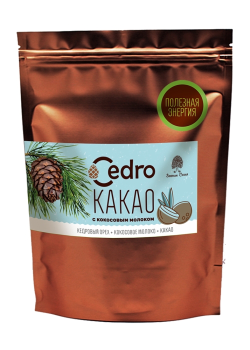 Кедровый напиток с кокосовым молоком, 120 г