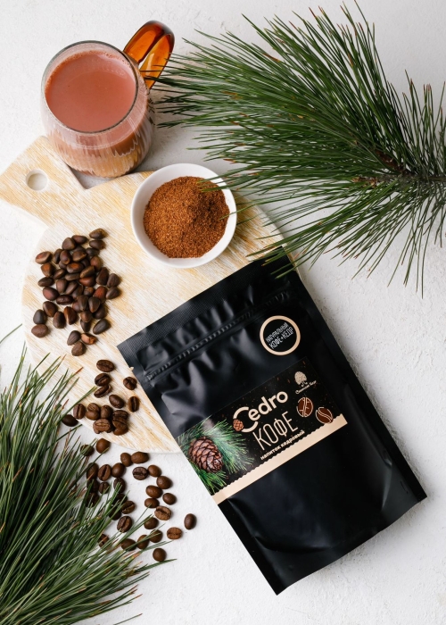 Кедровый напиток с кофе, 120 г