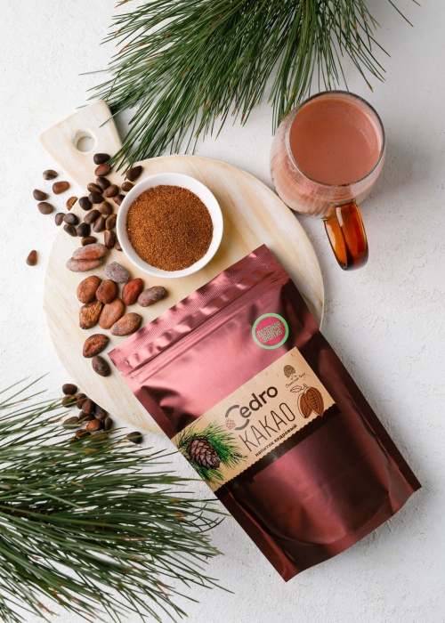 Кедровый напиток шоколадный, 120 г