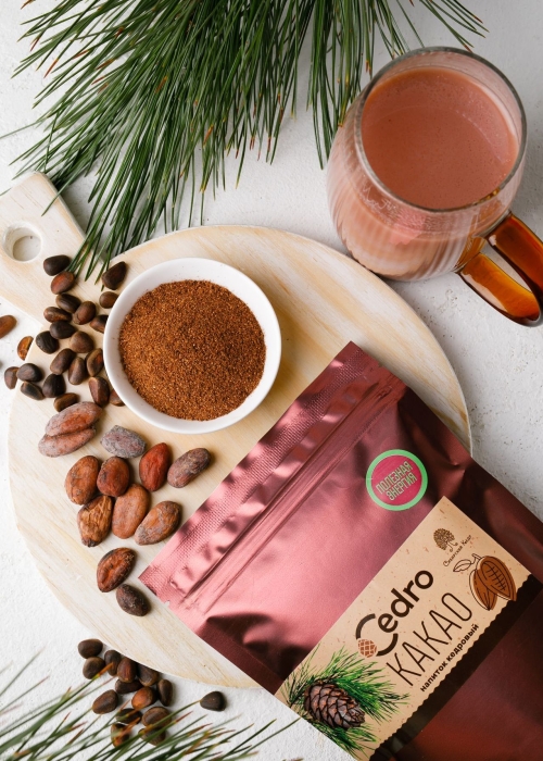 Кедровый напиток шоколадный, 120 г