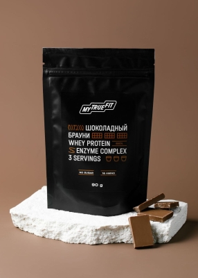 Коктейль протеиновый MyTrueFit шоколадный брауни, 90 г
