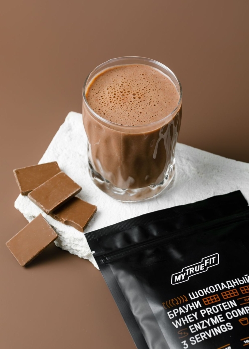 Коктейль протеиновый MyTrueFit шоколадный брауни, 90 г