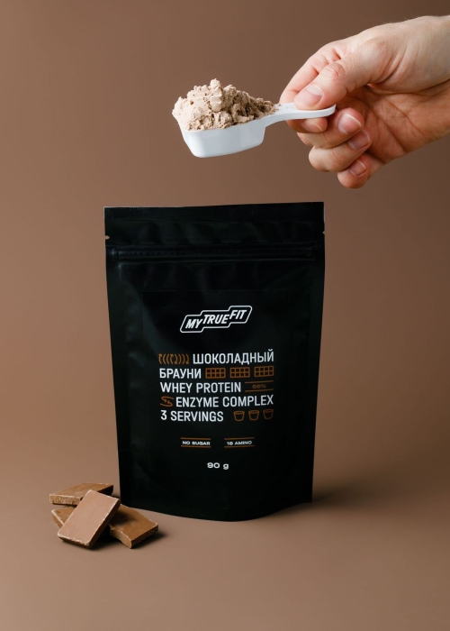 Коктейль протеиновый MyTrueFit шоколадный брауни, 90 г