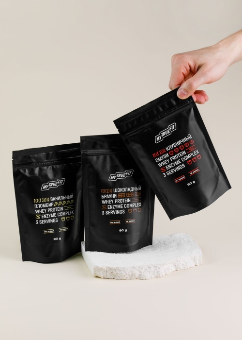 Коктейль протеиновый MyTrueFit шоколадный брауни, 90 г