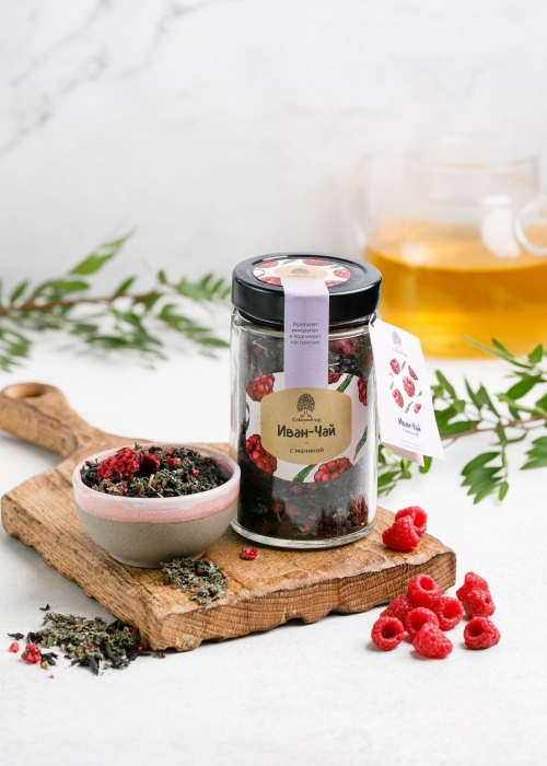 Иван-чай с малиной, 60 г