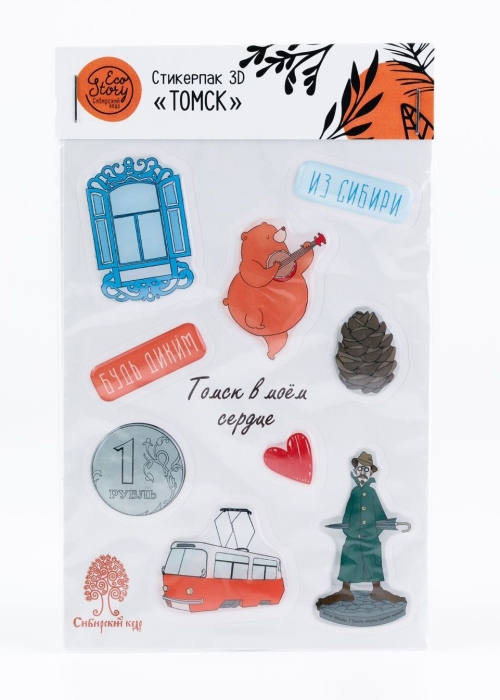 Стикерпак «‎Томск»